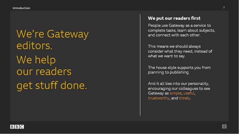 house style introduction